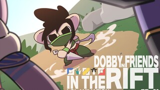 [Big Ears Akali Animation] Big Ears and friends fight together | Dobby and Friends' Canyon Adventure