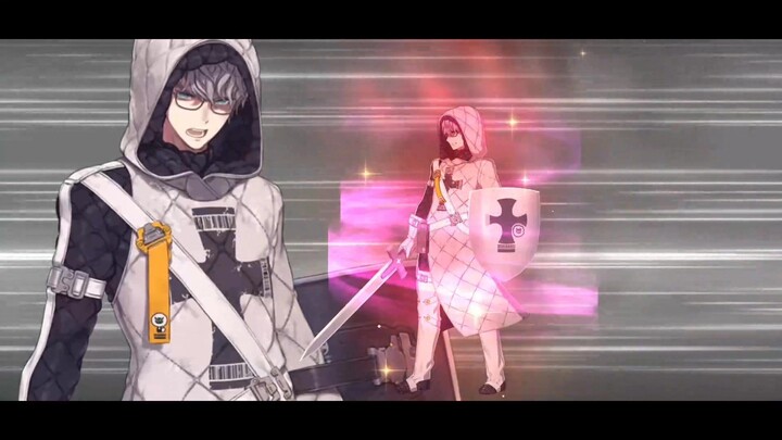 【FGO·1080P】 Pemimpin Laki-Laki Jacques de Molay [Lingqi 1] (CV: Yoshiki Nakajima) Buster + EX + 3 Sk