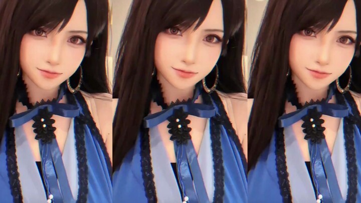This cos is so beautiful, it's just Tifa's law