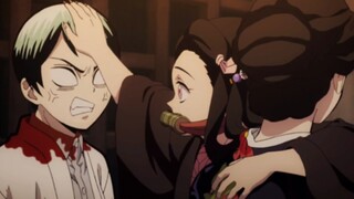 [ Thanh Gươm Diệt Quỷ ] Cú húc đầu của Nezuko vào Yushirou thật cảm động và tàn nhẫn