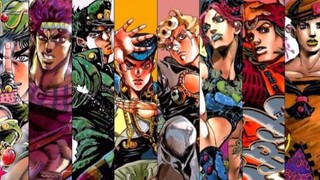 【JOJO】Lagu Eksekusi untuk Protagonis JOJO di Dinasti Masa Lalu (Bagian 1 hingga 8)