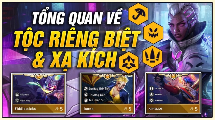 TỔNG QUAN & ĐÁNH GIÁ TỘC/HỆ MỚI ĐTCL MÙA 8: TỘC RIÊNG BIỆT & XẠ KÍCH | NHỮNG HỆ ĐỘC NHẤT SIÊU BÁ ĐẠO