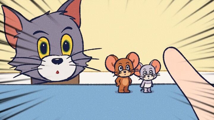 Finger game! But it’s Tom and Jerry 🐱🐭 [Handmade Animation Contest]