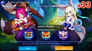 REALM OF LEGENDS LEONIN MAIDEN FULL GAMEPLAY - MOBILE LEGENDS: ADVENTURE