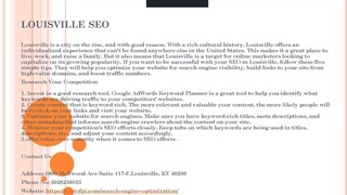 louisville seo