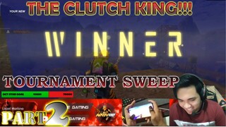 TOURNAMENT SWEEP HIGHLIGHTS | PART 2 | CLUTCH AGAIN! | NRX 420 | CODM | CODM GARENA