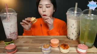Macaron đủ vị và đồ uống cỡ khổng lồ 4 #anngonmoingay