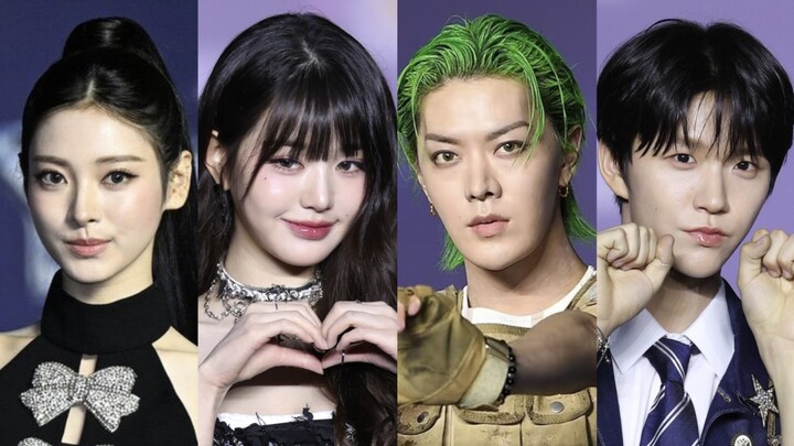 Live photos from the Red Carpet at the Ballad Battle: No ugly members among the girl groups, and no 