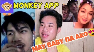 Monkey App | Random Call || May Baby na ako😘