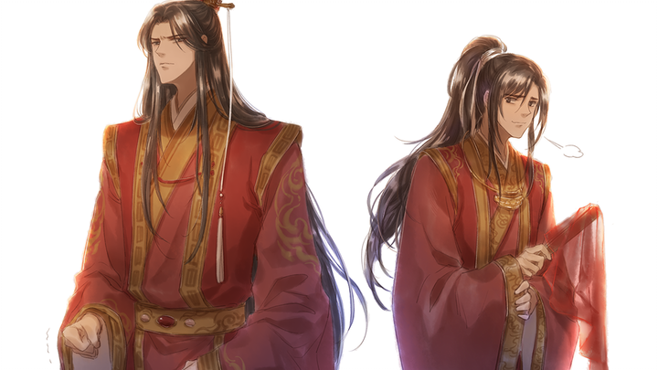 【二哈和他的白猫师尊】本座成亲了 棺中和,同穴卧 身前意,死后明  彩蝶镇大婚 || 前方高能预警 墨燃*楚晚宁 燃晚