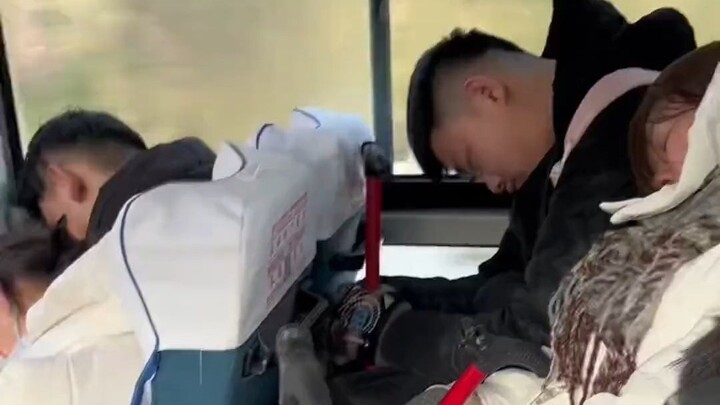 泰山会制服每一个嘴硬的人。网友：那个下山大巴是我这辈子睡眠最好的一次