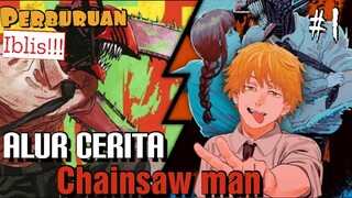 Alur cerita ANIME CHAINSAW MAN | Spoiler anime CHAINSAW MAN sesuai dengan manga