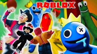 Entramos al mundo de RAINBOW FRIENDS | Mis Amigos de Colores Roblox | Manito y Maskarin