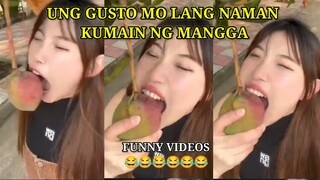 UNG GUSTO MO LANG NAMAN KUMAIN NG MANGGA, PINOY MEMES, FUNNY VIDEOS