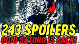 Gojo Satoro Will Be Back And Stronger Than Ever in Chapter 243 | Jujutsu Kaisen Spoilers