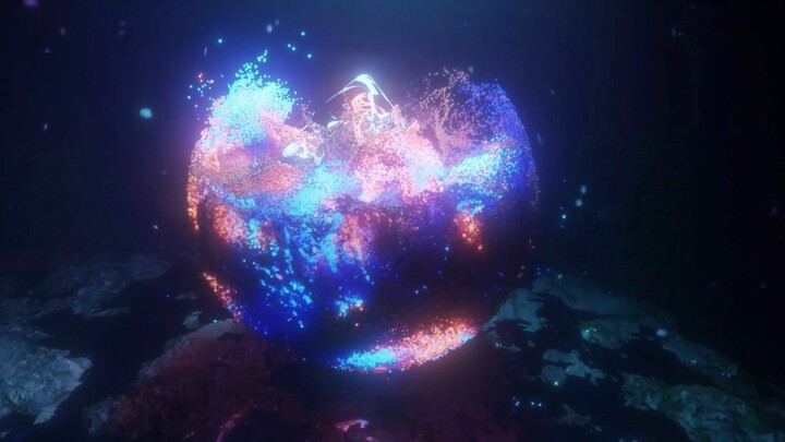 【Blender】Magical particle animation