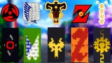 Anime Banners in Minecraft! (AOT, Black Clover, Tokyo Revengers)