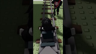 Main Roblox Cart Ride Around Nothing Tapi Kalo Jatoh Videonya Mundur? 🤨 #shorts