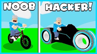 BALAPAN SEPEDA JELEK VS SEPEDA PALING CEPAT DI DUNIA ROBLOX!