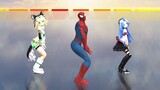 spider Man x hatsune miku super idol AMV