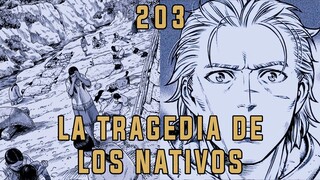 VINLAND SAGA MANGA 203 | LA TRAGEDIA DE LOS NATIVOS