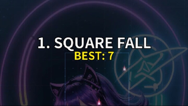 01. SQUARE FALL Challenge Begins! ⚡