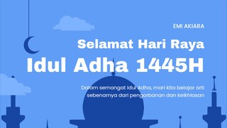 Selamat Hari Raya Idul Adha 1445 H / 2024 M.