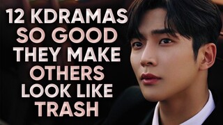 12 Kdramas SO GOOD They Make Everything Else Seem Like Trash! (Ft HappySqueak)