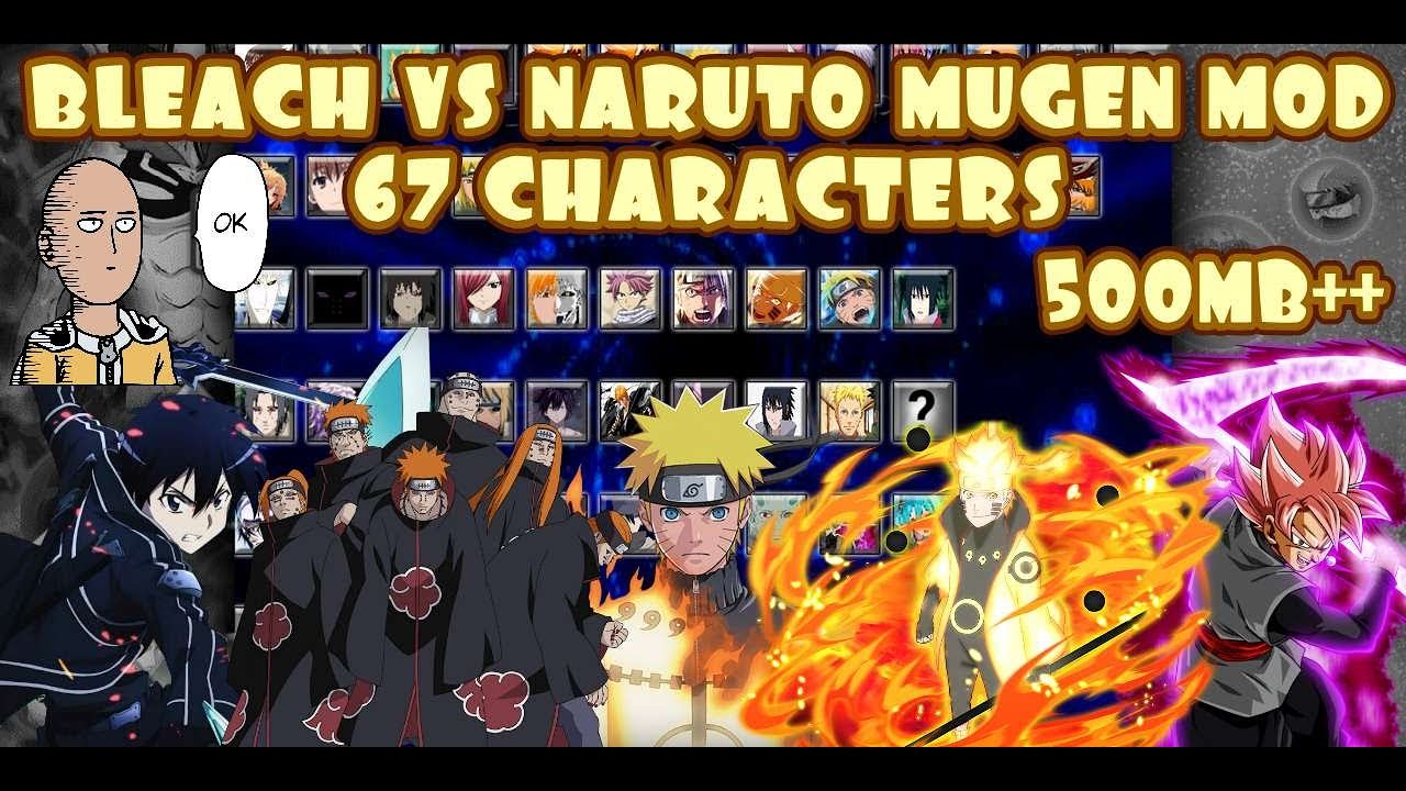 MUGEM DUBLADO EM BR MD BLEACH VS NARUTO 