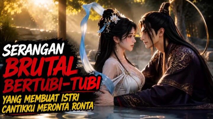 Serangan brutal bertubi-tubi, yang membuat istri cantikku meronta-ronta 🤤😱