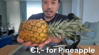ASMR Eating Sounds - Sweet & Juicy Pineapple🍍