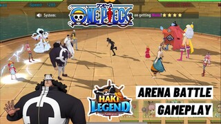My First Arena Battle Haki Legend Mobile One Piece Gameplay