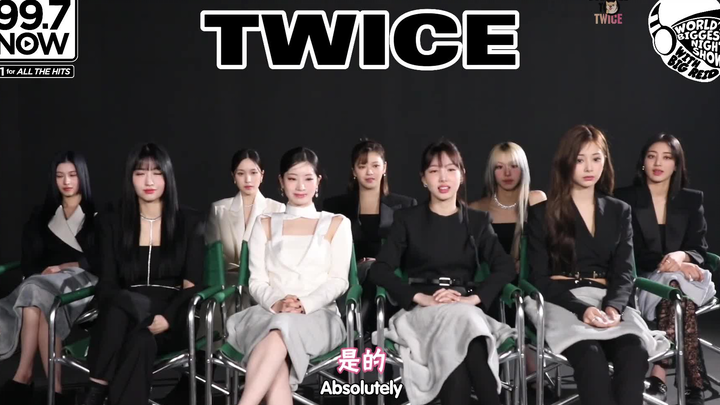 [TWICE Chinese Subtitles] 230310 Talk Radio: Support, "Ready To Be," and Answering Fan Questions
