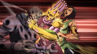 Ermes Costello VS Sports Maximum - Maxx's Death | Jojo Stone Ocean Part 2