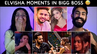 Reaction On : Elvish Yadav & Manisha Rani Funny Moments In Bigg Boss | Elvish Yadav Bigg Boss