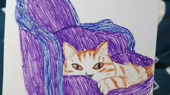 Inktober 2026, Day 20, Lounge