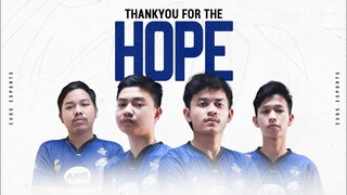 THANK YOU FOR THE HOPE | MR05, SAM13, KENZO, ABU