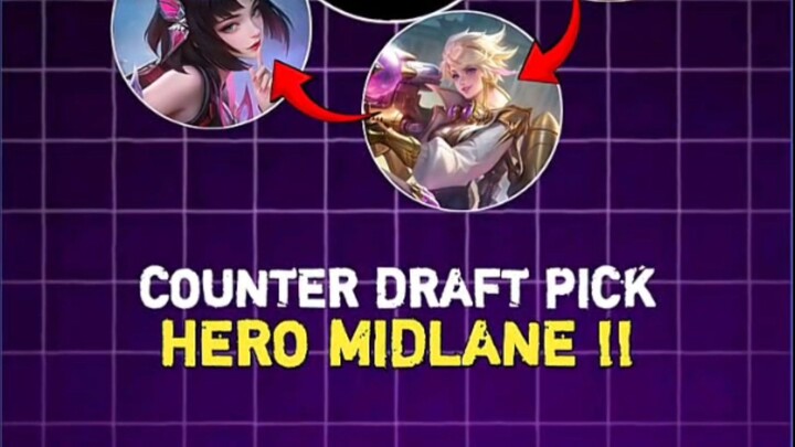 Pokoknya Nana no counter 😄#counterheromlbb #heromidlane #counterdrafthero #MLBB9TH #MLBB