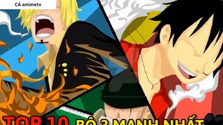 Top 10 bộ ba mạnh nhất One Piece _ Giả Thuyết _ 1