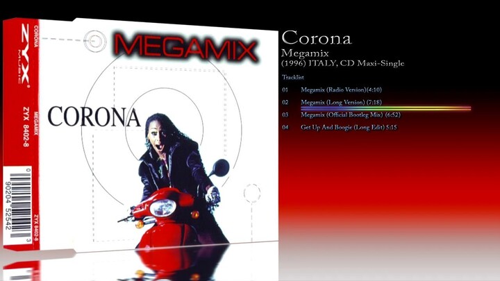 Corona (1996) Megamix [CD Maxi-Single]
