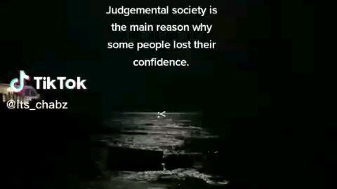 society is the reason