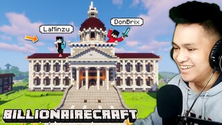 Billionairecraft #2 - MAGBUILD NG CITYHALL KASAMA SI LAMINZU | Tonibanks Contest