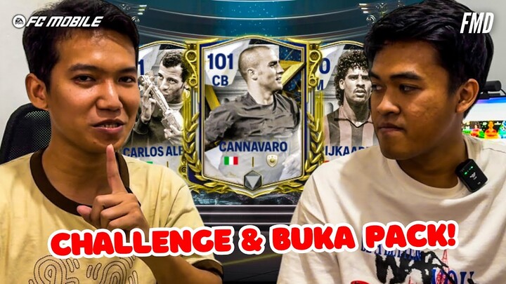 Challenge Special & Buka Pack HOL Bareng Master of Open Pack?! REMAKE! | FC Mobile Indonesia