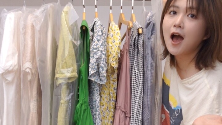 Cô nàng hơi mập 62,5kg 👀 review 11 chiếc váy kiểu Pháp mùa xuân hè!!