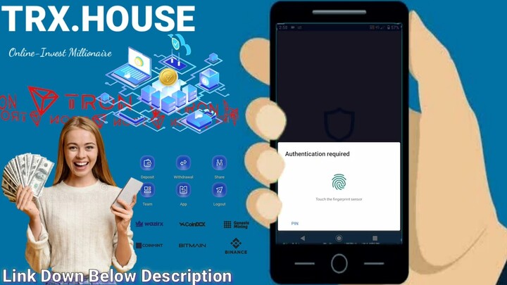 Trx.house - New Site Invest TRX Get Profit Daily Withdraw 24h