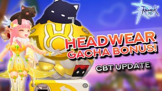 HEADWEAR GACHA PITY? + WAR OF CRYSTALS MVP REVAMP! ~ ROM Beta Test Server Patch Update