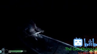 Hai bố con trèo thuyền đi vào hang động #game