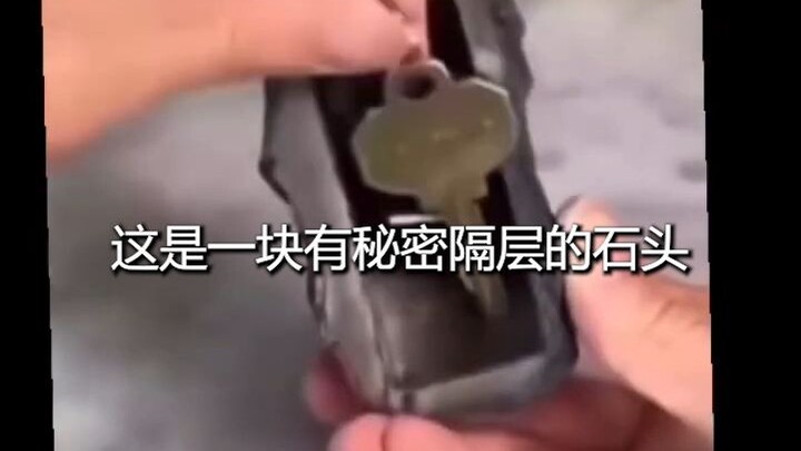 "This fake rock can help you hide your keys!"