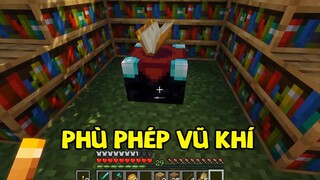 Phù Phép Vũ Khí Trong Minecraft Survival IsLand