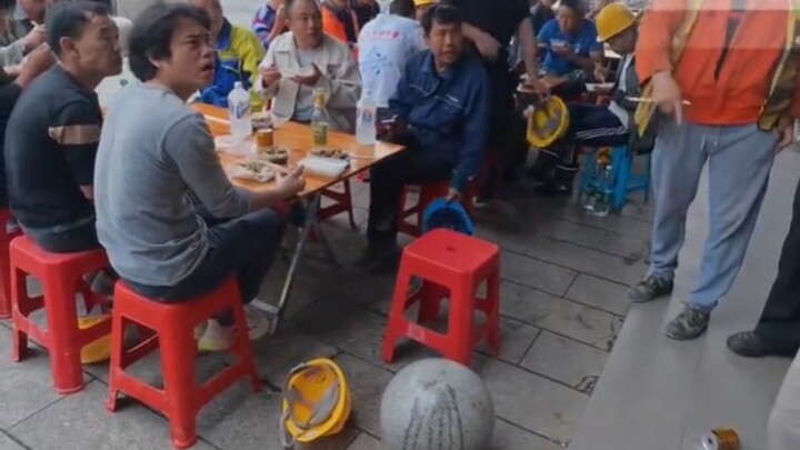 The drink is free—just say “thank you” and take it; if you refuse, they’ll flip the whole tray over.